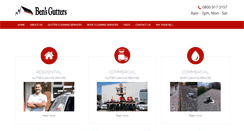 Desktop Screenshot of bensgutters.com